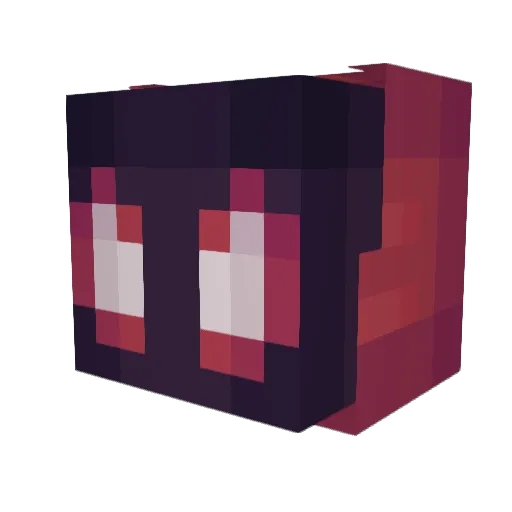 DrSuperman Minecraft avatar head, 3D render