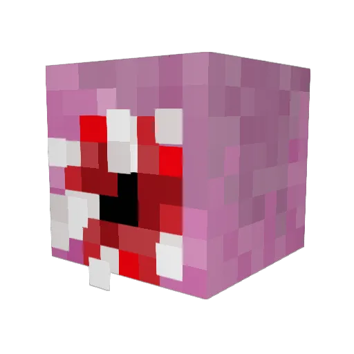 DrTyree Minecraft avatar head, 3D render