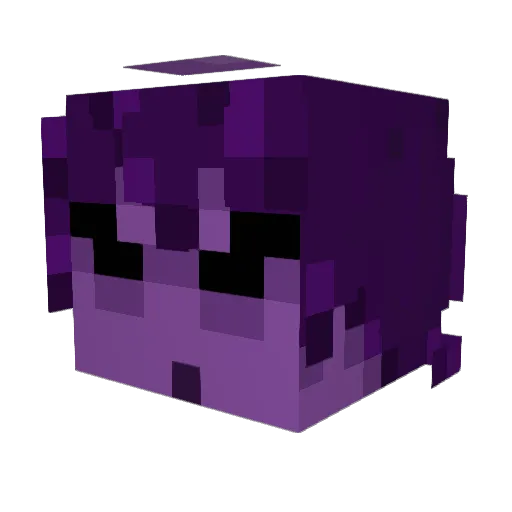 DrWawi Minecraft avatar head, 3D render