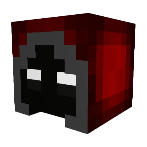 DrX3n0 Minecraft avatar head, 3D render