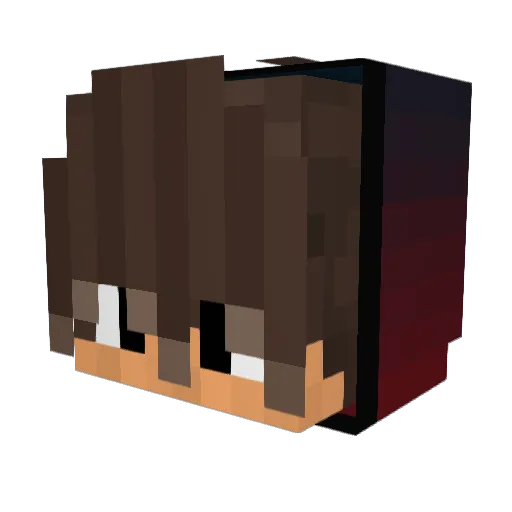Dr_Beeny Minecraft avatar head, 3D render