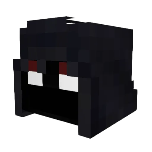 Dr_Build Minecraft avatar head, 3D render