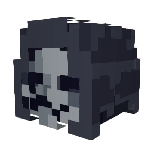 Dr_CheeseIT Minecraft avatar head, 3D render