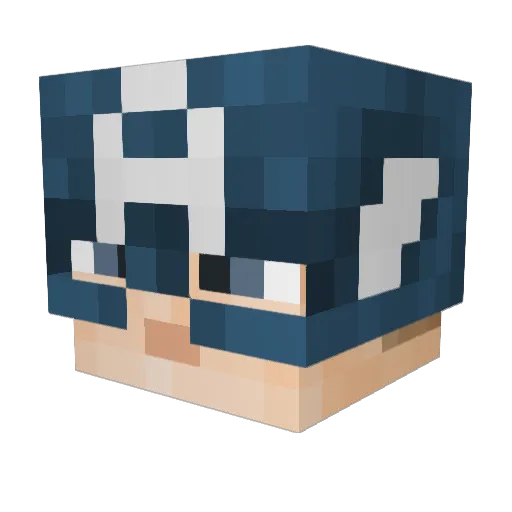 Dr_Clockwise Minecraft avatar head, 3D render