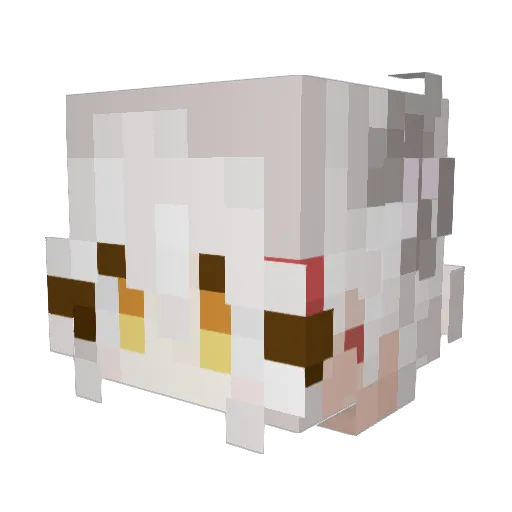 Dr_Earthly Minecraft avatar head, 3D render