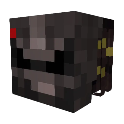 Dr_Eck_Sack Minecraft avatar head, 3D render