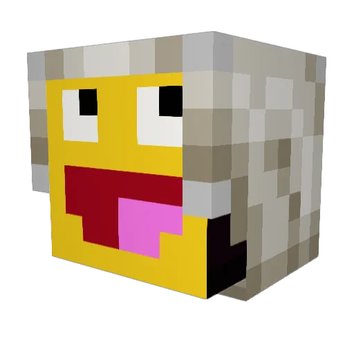 Dr_Gecko Minecraft avatar head, 3D render