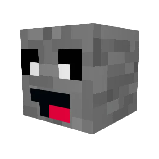 Dr_Ghost75 Minecraft avatar head, 3D render