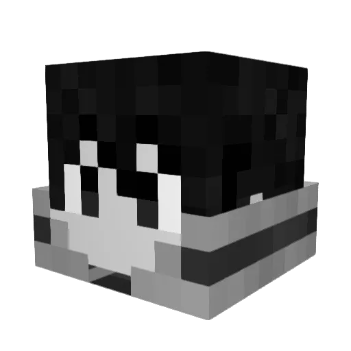 Dr_Impuls Minecraft avatar head, 3D render