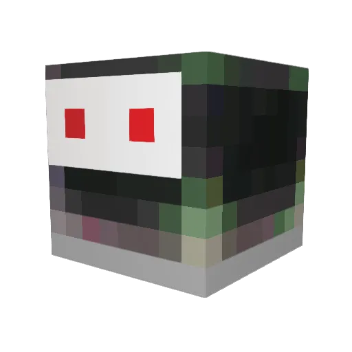 Dr_Insanity08 Minecraft avatar head, 3D render