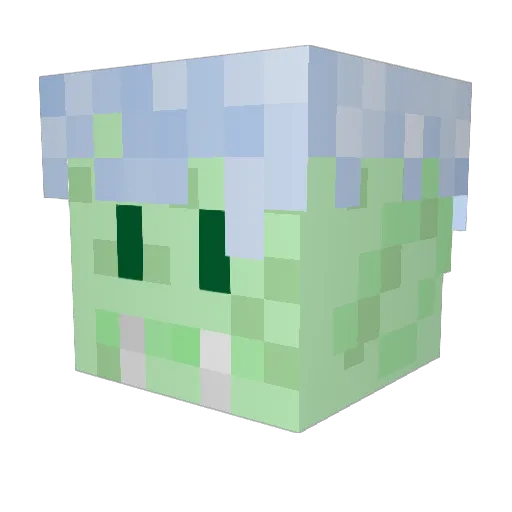 Dr_Jack Minecraft avatar head, 3D render