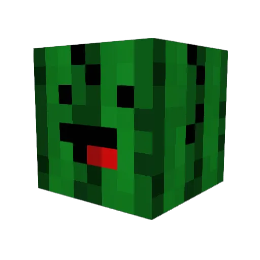 Dr_Kaktus Minecraft avatar head, 3D render
