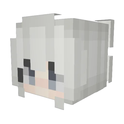 Dr_Misery Minecraft avatar head, 3D render