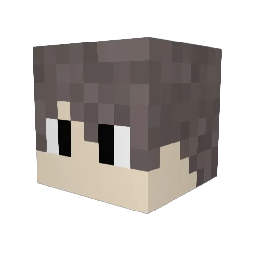 Dr_Ochmann Minecraft avatar head, 3D render