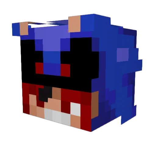 Dr_Ricky Minecraft avatar head, 3D render