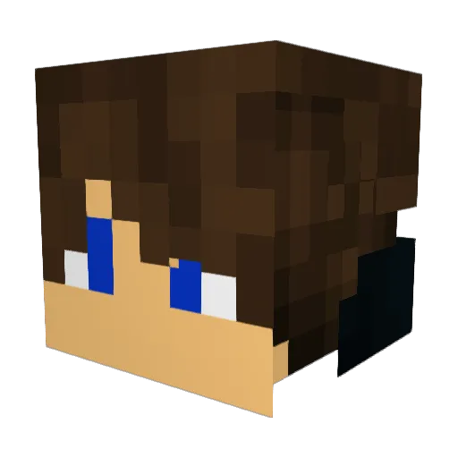 Dr_Samuel Minecraft avatar head, 3D render