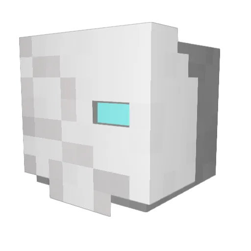 Dr_Scrubbington Minecraft avatar head, 3D render