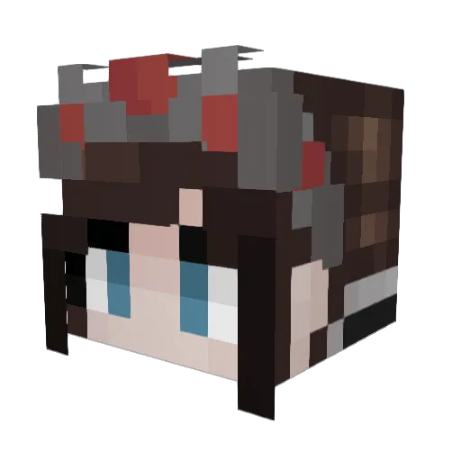 Dr_Shepherd Minecraft avatar head, 3D render