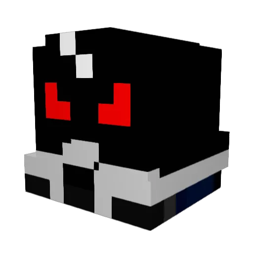 Dr_Shivinski Minecraft avatar head, 3D render