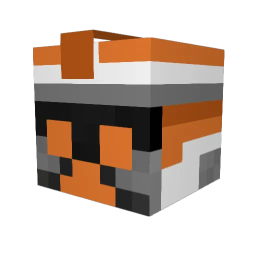 Dr_Solus33 Minecraft avatar head, 3D render