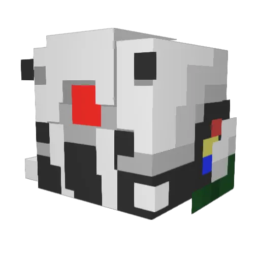 Dr_Sushi_67 Minecraft avatar head, 3D render