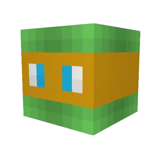 Dr_Tango Minecraft avatar head, 3D render