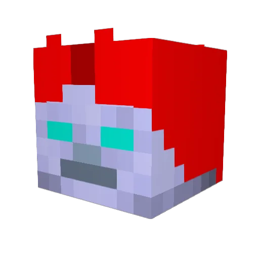 Dr__Quack Minecraft avatar head, 3D render