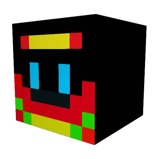 Dr_chaz Minecraft avatar head, 3D render