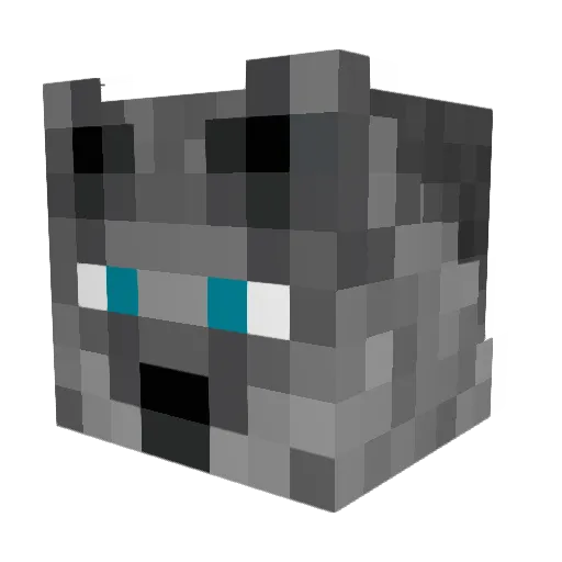 Dr_dorito Minecraft avatar head, 3D render