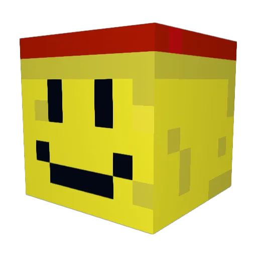 Dr_pizza9 Minecraft avatar head, 3D render