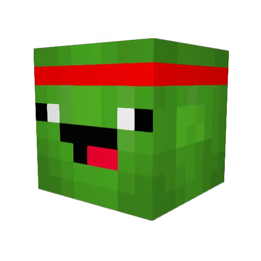 Dr_scorpio Minecraft avatar head, 3D render
