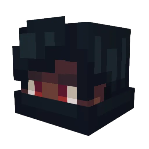 Dr_t3ban Minecraft avatar head, 3D render
