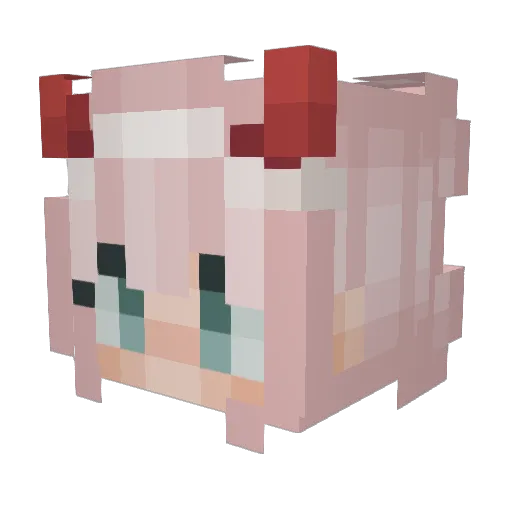 Drabschy1 Minecraft avatar head, 3D render