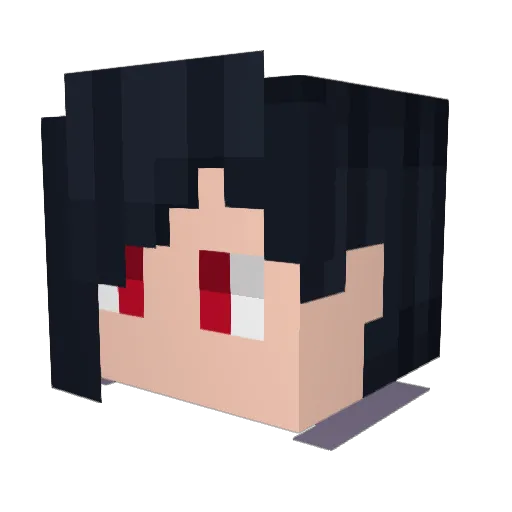 Drache_Pendragon Minecraft avatar head, 3D render
