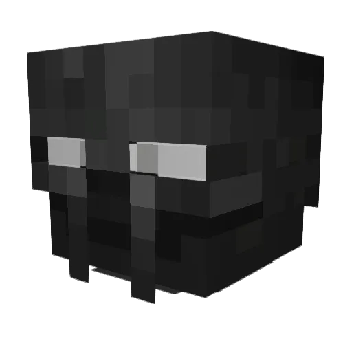Dracheheim Minecraft avatar head, 3D render