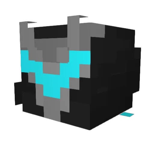 DrachenBlitz8 Minecraft avatar head, 3D render