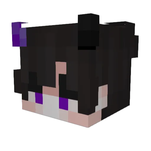 DracoGeo Minecraft avatar head, 3D render