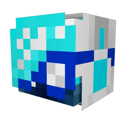 DracoRyder24 Minecraft avatar head, 3D render