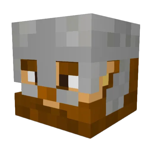 Draco_Hora Minecraft avatar head, 3D render