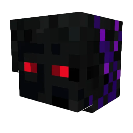 Draconix_Dust Minecraft avatar head, 3D render