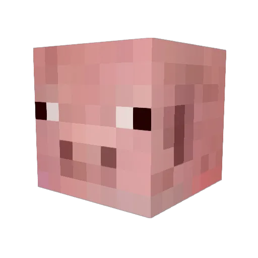 Dracoslaya101 Minecraft avatar head, 3D render