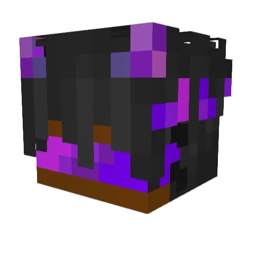 Dracothebest Minecraft avatar head, 3D render