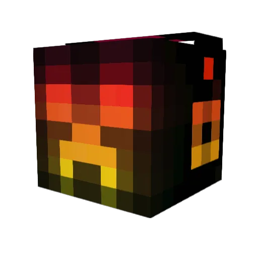 Dragazzz24 Minecraft avatar head, 3D render