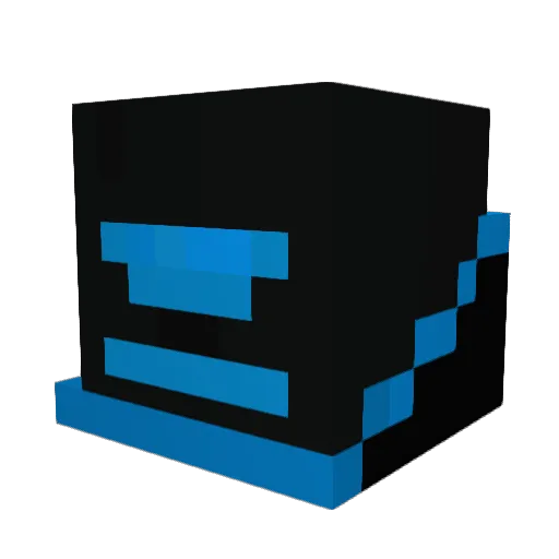 Drage601 Minecraft avatar head, 3D render