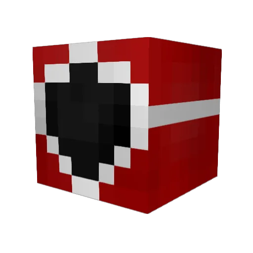 Draggon__ Minecraft avatar head, 3D render