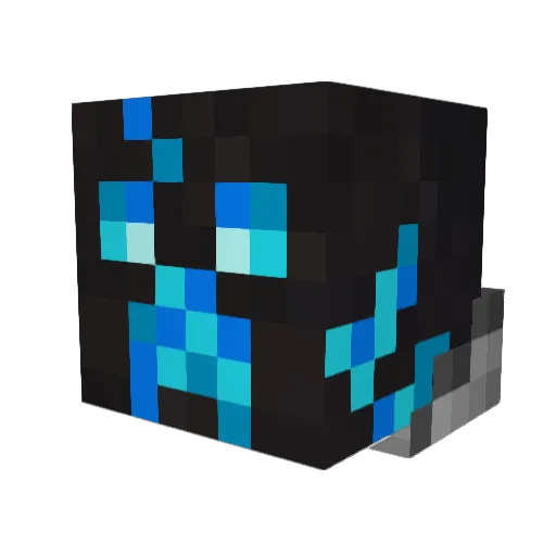 Dragmore53 Minecraft avatar head, 3D render