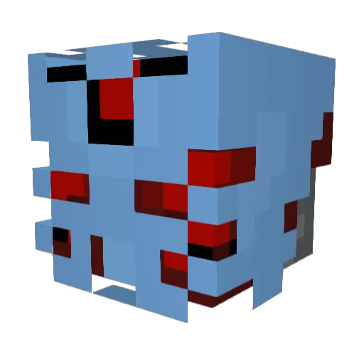 DragoGambit2021 Minecraft avatar head, 3D render