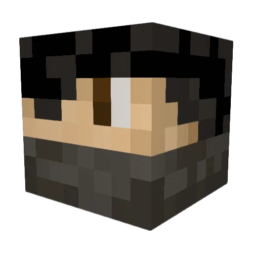 Drago_Jan Minecraft avatar head, 3D render