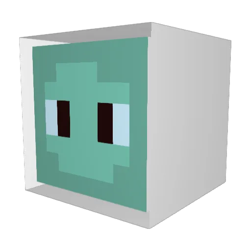 DragolicSoul Minecraft avatar head, 3D render