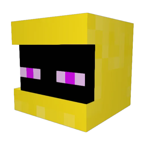 Dragomaximo Minecraft avatar head, 3D render